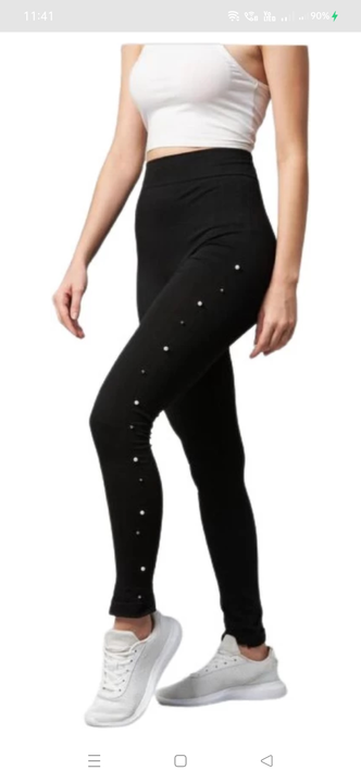 Moti leggings (Black) uploaded by Shoppefast Retail India on 12/11/2023