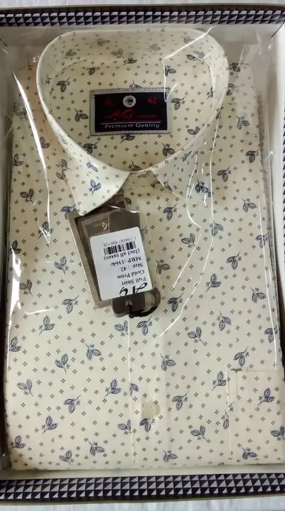 PC Cotton Shirt Bulk Only Box Packing shirt uploaded by business on 12/11/2023