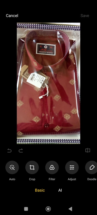 Pc cotton Shirt bulk Only box packing shirt uploaded by Omkar Manufacturers and Traders on 12/11/2023