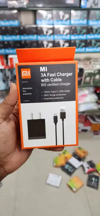 MI FAST CHARGER WITH CABLE  uploaded by business on 12/11/2023