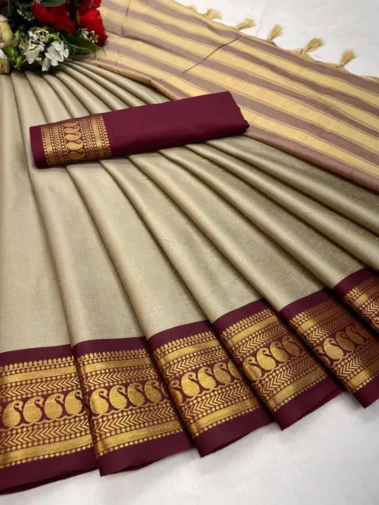 Pure silk saree uploaded by business on 12/11/2023