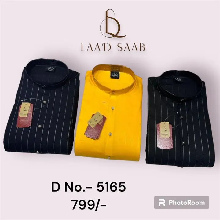🫅🫅 LAAD SAHAB 🫅🫅KURTA PYAJAMA SET FOR MEN BOX PACK uploaded by Kushal Jeans, Indore on 12/11/2023