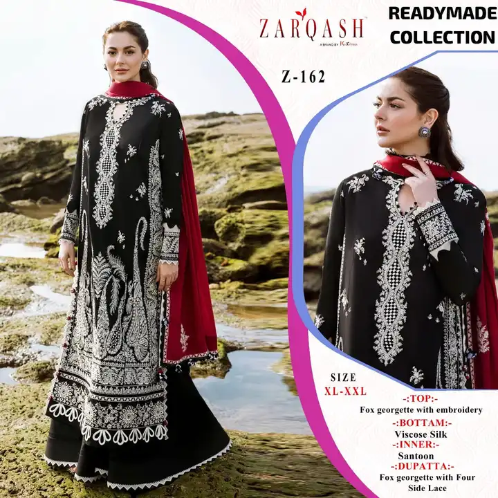 *ZARQASH®️ READYMADE COLLECTION*

*D. No :- Z- 162* 

With *Superior Quality* and *Affordable uploaded by business on 12/11/2023