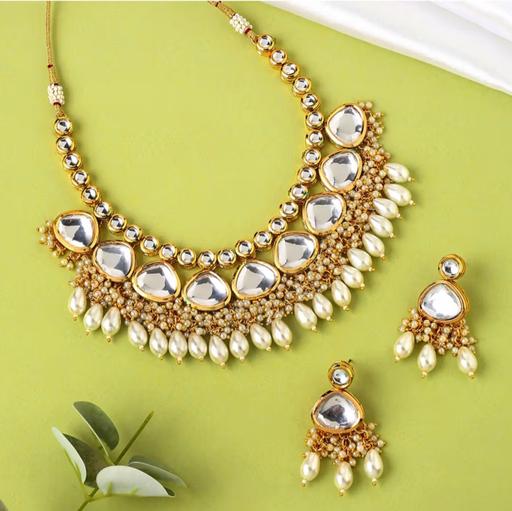Women kundan necklace
M.S Fashion Jewellery
WhatsApp no...7878300855 uploaded by business on 12/11/2023