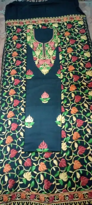 Pure pashmina suits uploaded by Ludhiana hoaiery on 12/12/2023