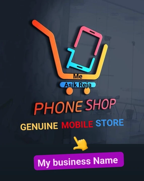 Visiting card store images of GENUINE MOBILE STORE ☎️🕴️👩‍💻👩‍💻