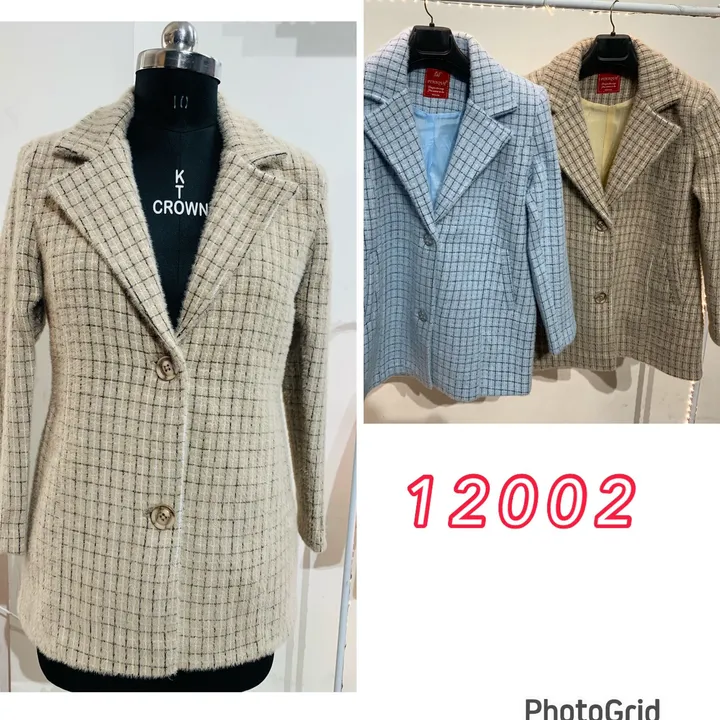 Ladies Woolen Blazer  uploaded by KR textile sweater manufacture on 12/12/2023