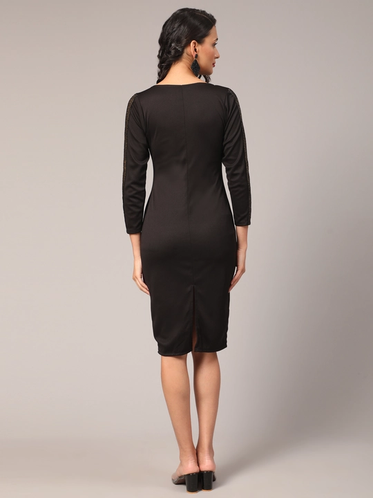 Boat-Neck Bodycon Dress uploaded by VAIDEHI SUPER STORE VAIDEHI SUPER STORE on 12/12/2023