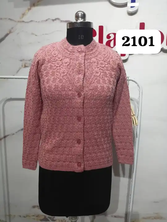 Ladies Woolen Cardigan
Single Piece Available  uploaded by KR textile sweater manufacture on 12/12/2023