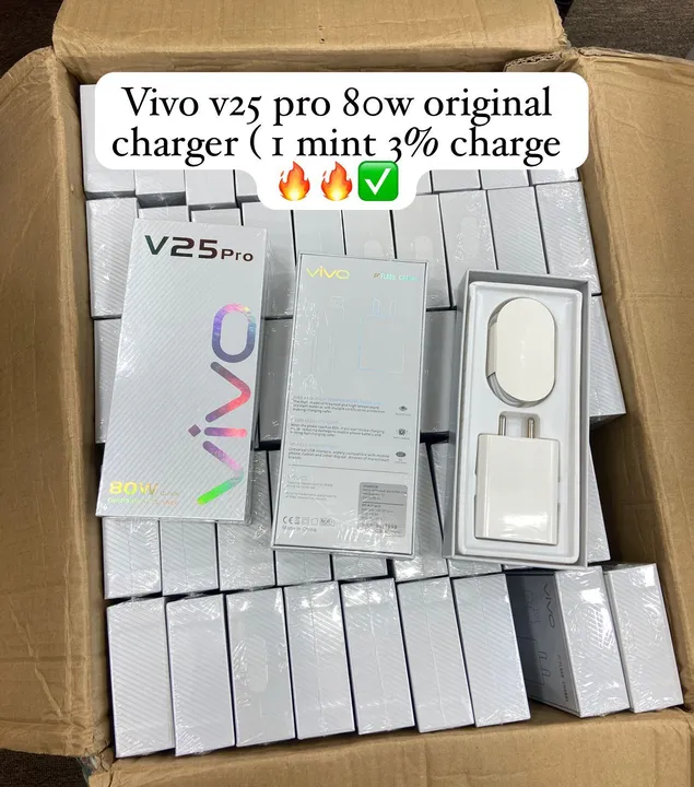 VIVO v25 pro charger  uploaded by SAFAL TELECOM on 12/12/2023