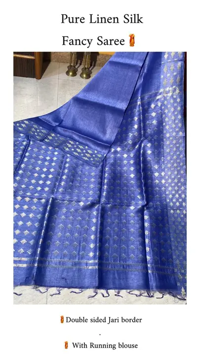 BHAGALPURI PURE KOTA LINEN SAREE uploaded by S.N.COLLECTIONS  on 12/12/2023