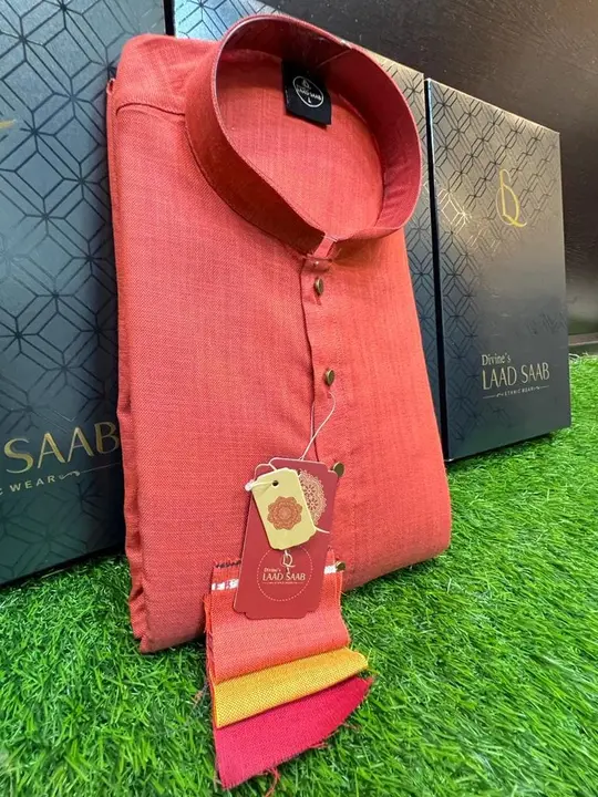 🫅🫅 LAAD SAHAB 🫅🫅KURTA PYAJAMA SET FOR MEN BOX PACK uploaded by Kushal Jeans, Indore on 12/12/2023