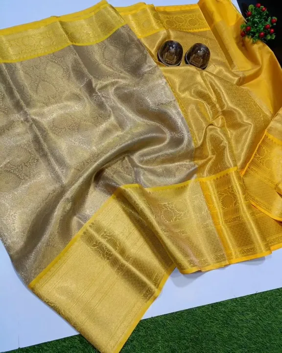 Tissue silk saree uploaded by business on 12/12/2023