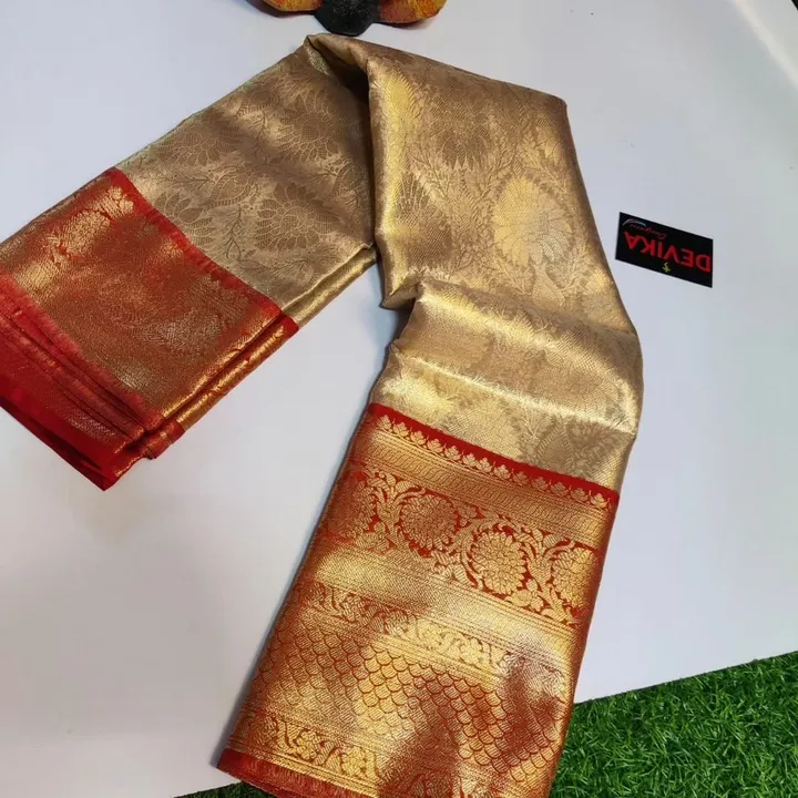 Tissue silk saree uploaded by Alim fabrics on 12/12/2023