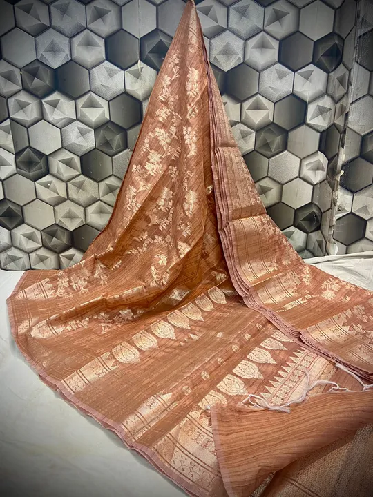 Post image *Handwoven Banarasi Taffeta Silk Saree*

*👌🏻👌🏻 Quality guarantee*

*Beautiful Jaal design allover body*
*Zari weave pallu and blouse*

🎾🎾🎾🎾🎾
*👉🏻 Product code :- AMN*
*👉🏻 Saree :- 5.5 MTR* 
*👉🏻 Blouse :- 0.9 MTR*
*👉🏻 Price :-  1075 +$🚎🚎*


🎾🎾🎾🎾🎾


🌸🌸 *COD AVAILABLE* 🌸🌸

🛑 *NOTE :- DRY CLEAN ONLY FOR LONG LIFE OF FABRIC*


🛑 *NOTE :- THE COLOUR MAY SLIGHTLY VARY IN SOME CASE WITH SOME COLOUR SHADE BECAUSE OF CAMERA RESOLUTION AND THE PHOTO SHOOT*

🛑 *NOTE :- WE HAVE STARTED COD OPTION, TO BOOK ORDER IN COD YOU NEED TO PAY SOME AMOUNT FOR ORDER CONFIRMATION, THIS OPTION IS IN TRIAL PERIOD THE ADMIN HAVE FULL RIGHT TO WITHDRAW AT ANY TIME* 🛑