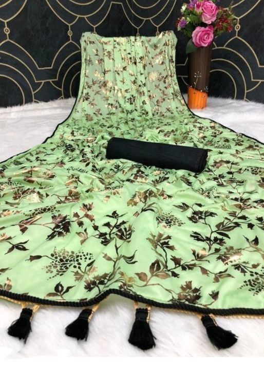 Post image New Stylish Women's Sarees

Saree Fabric: Malai Silk
Blouse: Running Blouse
Blouse Fabric: Bangalori Silk
Pattern: Printed
Blouse Pattern: Printed
Multipack: Single
Sizes: 
Free Size (Saree Length Size: 6.3 m) 

Dispatch: 2-3 Days