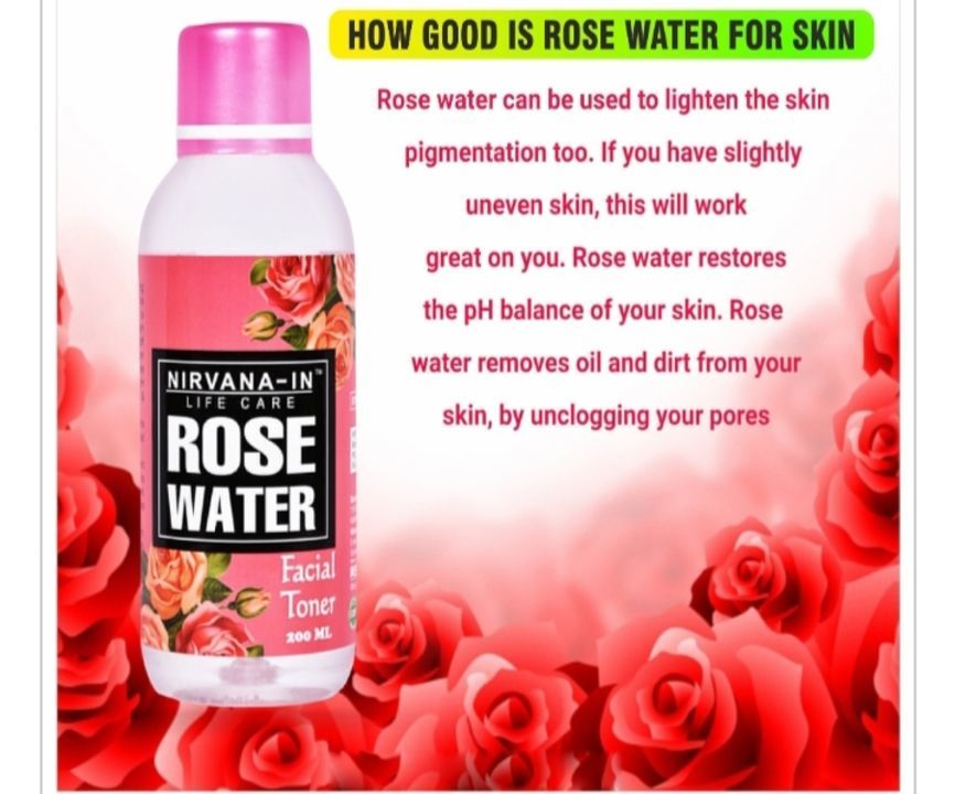 Rose water uploaded by Retail sales Pvt LTD on 3/24/2021