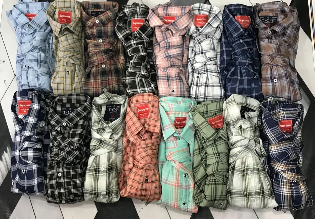 Twill Check Shirt / Cod Available / Starting Price  uploaded by business on 12/13/2023
