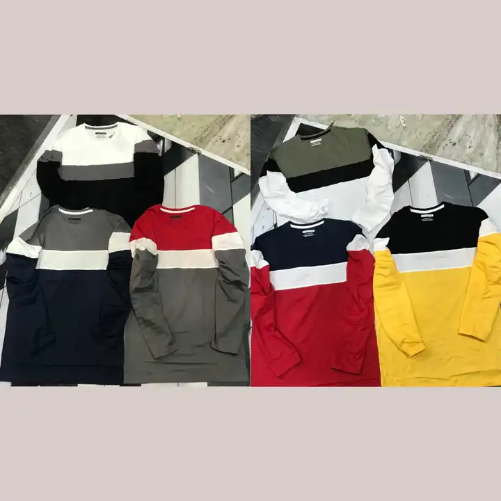 100% Cotton Full Sleeve T-Shirt / Cod Available / Starting Price  uploaded by Hindustan Trading Company on 12/13/2023