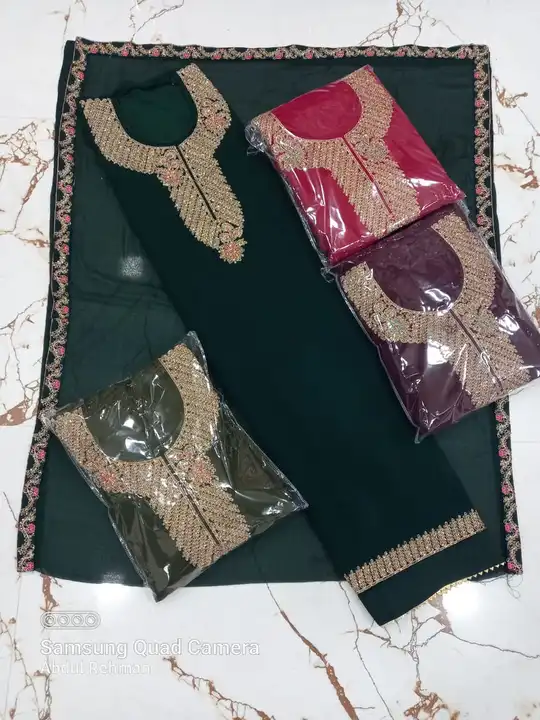 Suit with dupatta work  uploaded by business on 12/13/2023