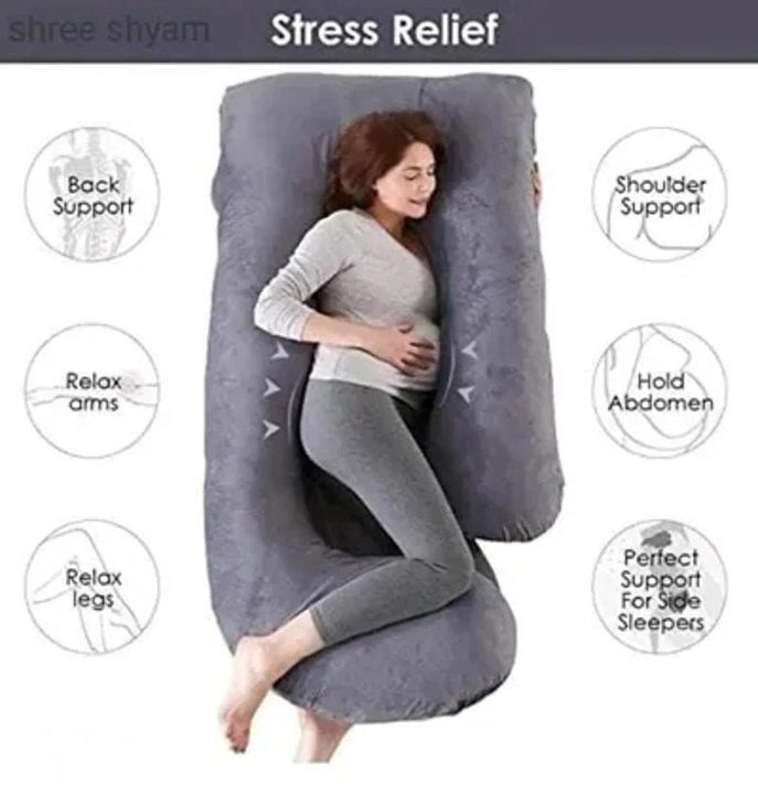 Full body Support Pregnancy Pillow for sleeping/Maternity Breastfeeding Pillow for Pregnant Women Ve uploaded by business on 12/13/2023