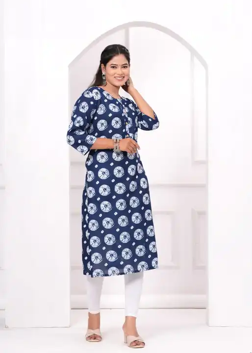 Cotton kurti  uploaded by Indiana Creations  on 12/13/2023