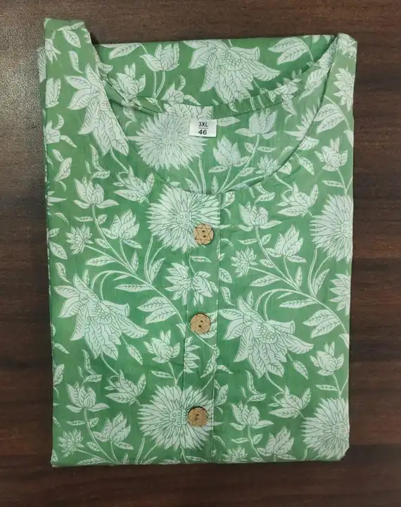 Cotton kurti  uploaded by Indiana Creations  on 12/13/2023