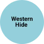 Business logo of Western hide