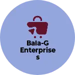 Business logo of bala-G enterprises
