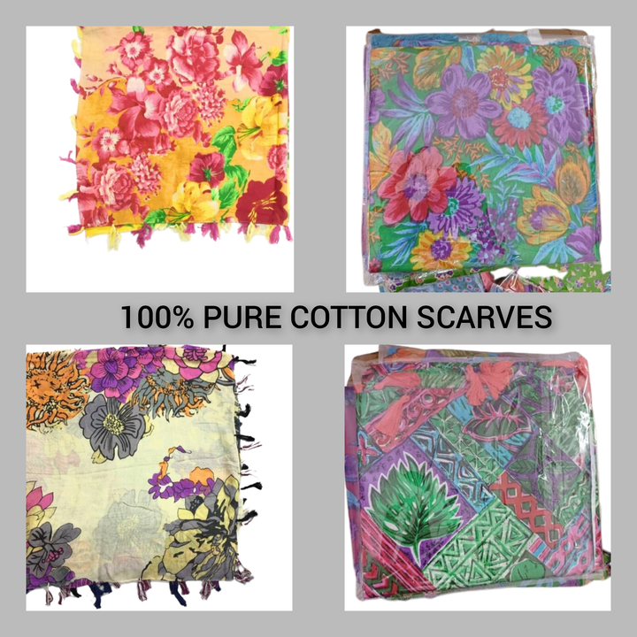 pure cotton stoles uploaded by business on 12/13/2023