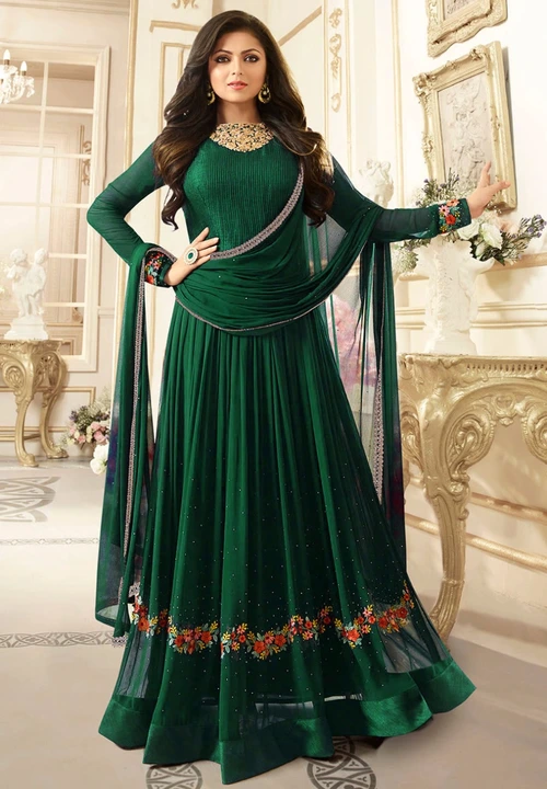 Gown uploaded by Taha fashion from surat on 12/13/2023