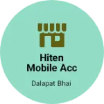 Business logo of Hiten mobile accessories
