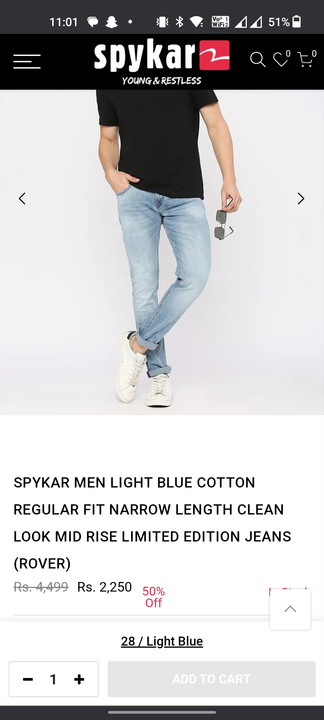 Spyker jeans uploaded by business on 12/14/2023