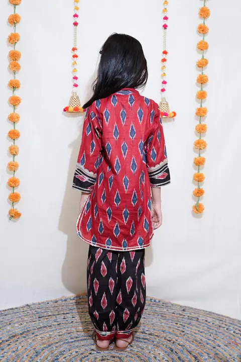 Pure Cotton Kurta Pyjama Set for Girls  uploaded by Mahalakshami Enterprises (Majestykart) on 12/14/2023