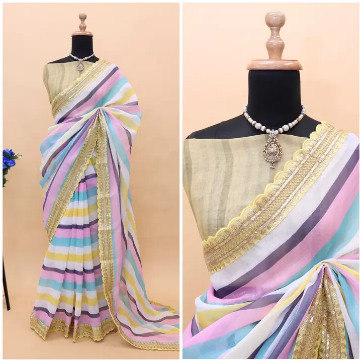New saree uploaded by Maa Creation. on 12/14/2023