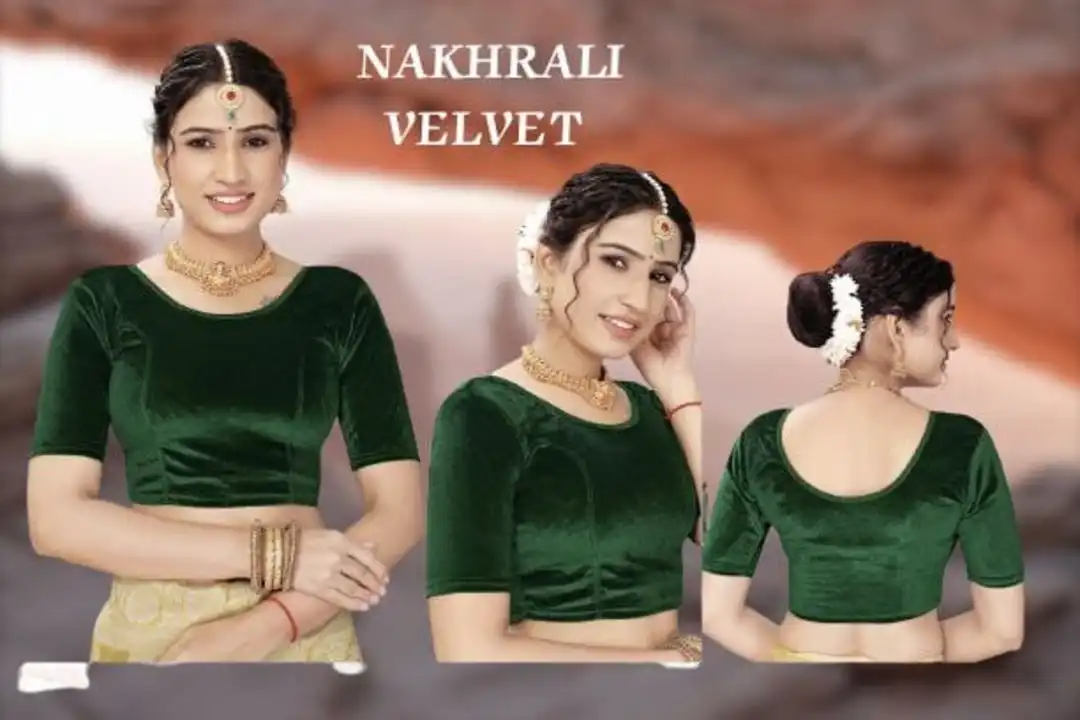 Nakhrali Valvet blouse  uploaded by Brothers branded costumes on 12/14/2023