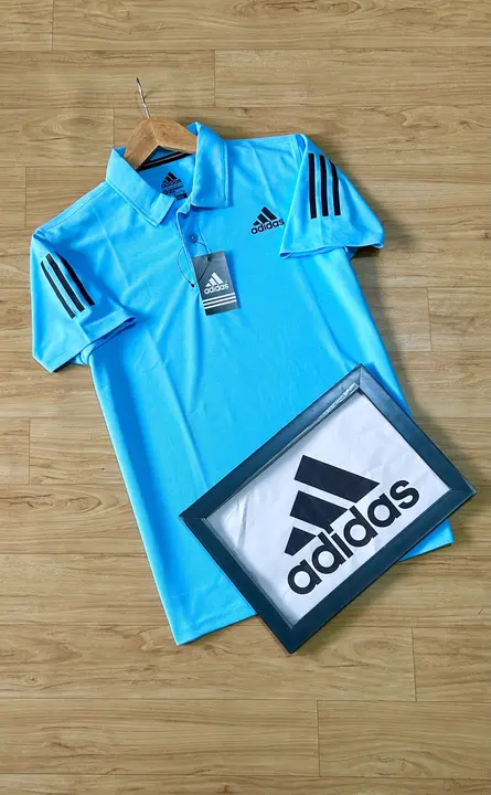Adidas Polo collar T shirt uploaded by business on 12/14/2023