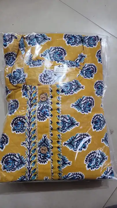 Cotton pant kurti uploaded by business on 12/15/2023