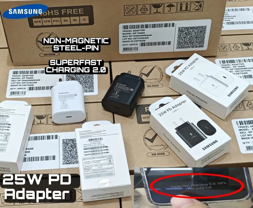 Samsung 25 Watt Super Fast Charge 2.0 Dock uploaded by business on 12/15/2023