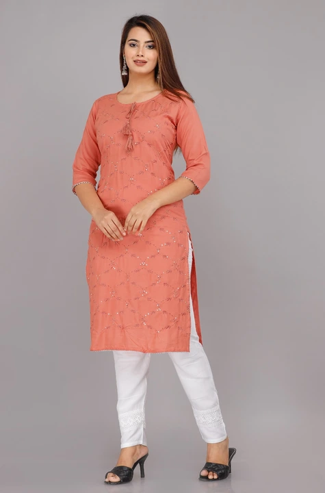 Sequence Rayon kurta set  uploaded by business on 12/15/2023