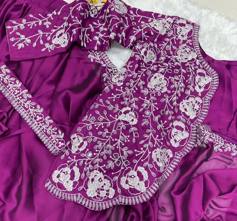 *CODE-31*

*New Super Trending Embroidery cording work ready to wear saree with haf koti*

*💃SAREE  uploaded by BOKADIYA TEXOFIN on 12/15/2023