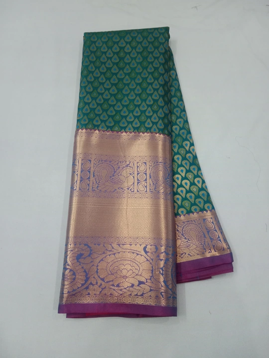 Kanchi pattu silk sarees  uploaded by Manasa pattu silk sarees on 12/16/2023