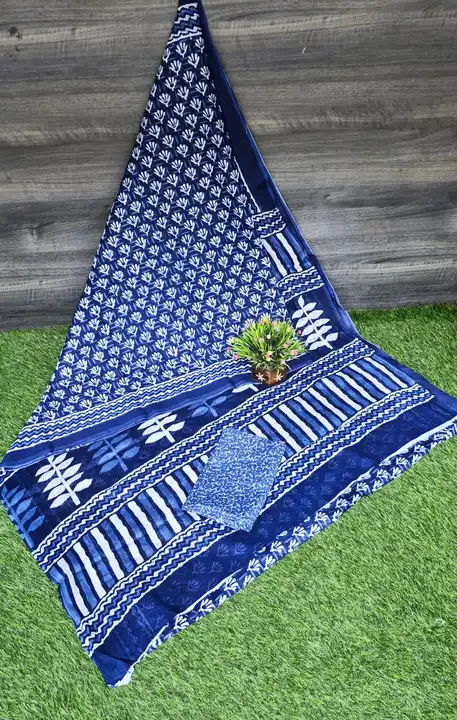 🍁NEW ARRIVAL 🍁

🍁Bagru Block Print Cotton mulmul sarees with blouse 

🍁All saree with same blous uploaded by Ayush Handicarft on 12/16/2023