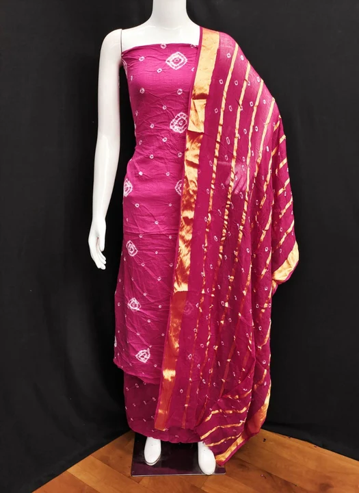 Batik printed salwar suit Dress material  uploaded by business on 12/16/2023