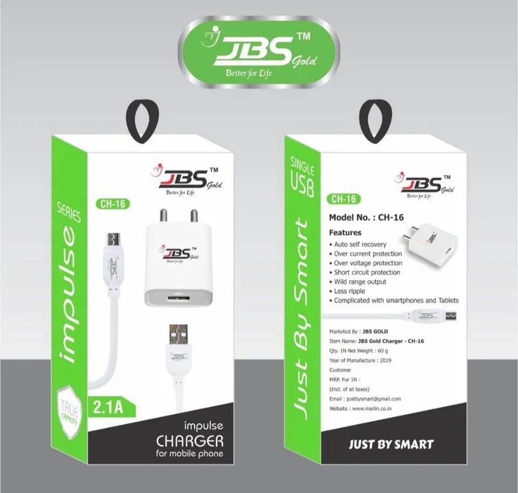 Jbs ch16 charge 2.1 amp uploaded by COLORVINE HUB 7016436692 on 12/16/2023