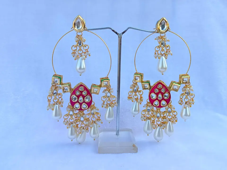 Chandbali earrings  uploaded by Sb designs on 12/16/2023