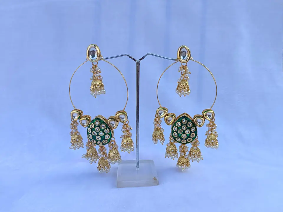Chandbali earrings  uploaded by Sb designs on 12/16/2023