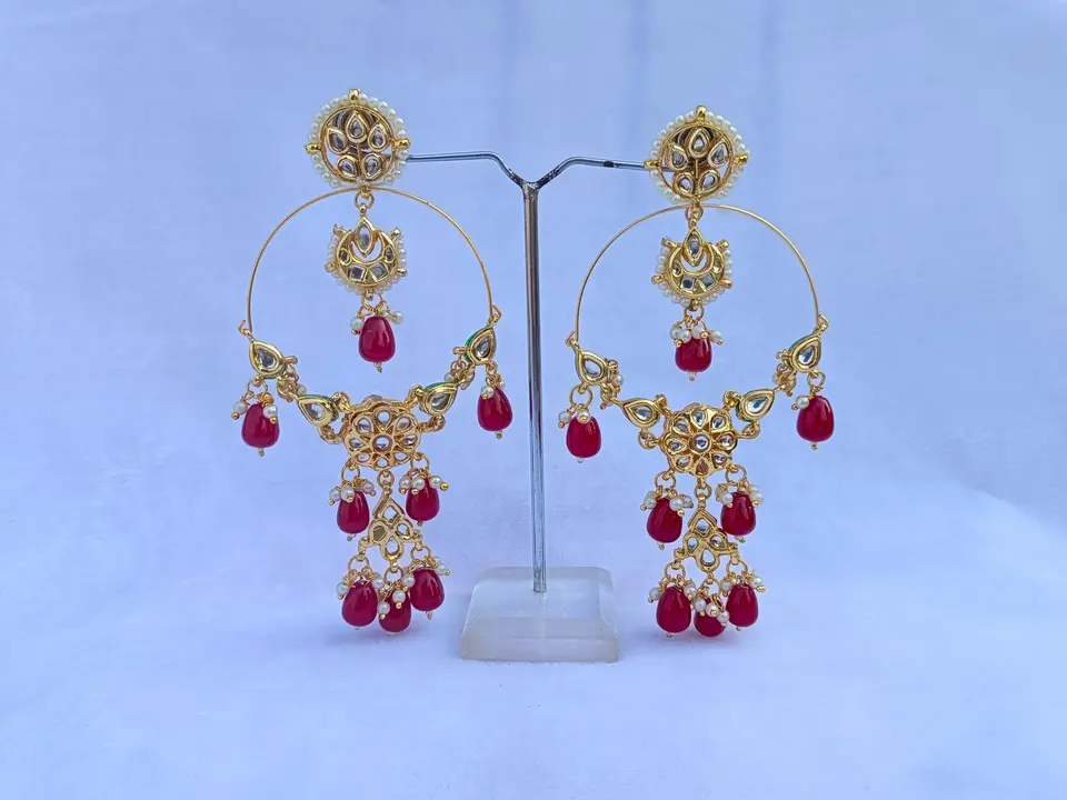 Chandbali earrings  uploaded by business on 12/16/2023