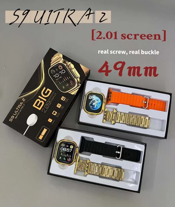 S9 Ultra Golden Watch uploaded by business on 12/16/2023