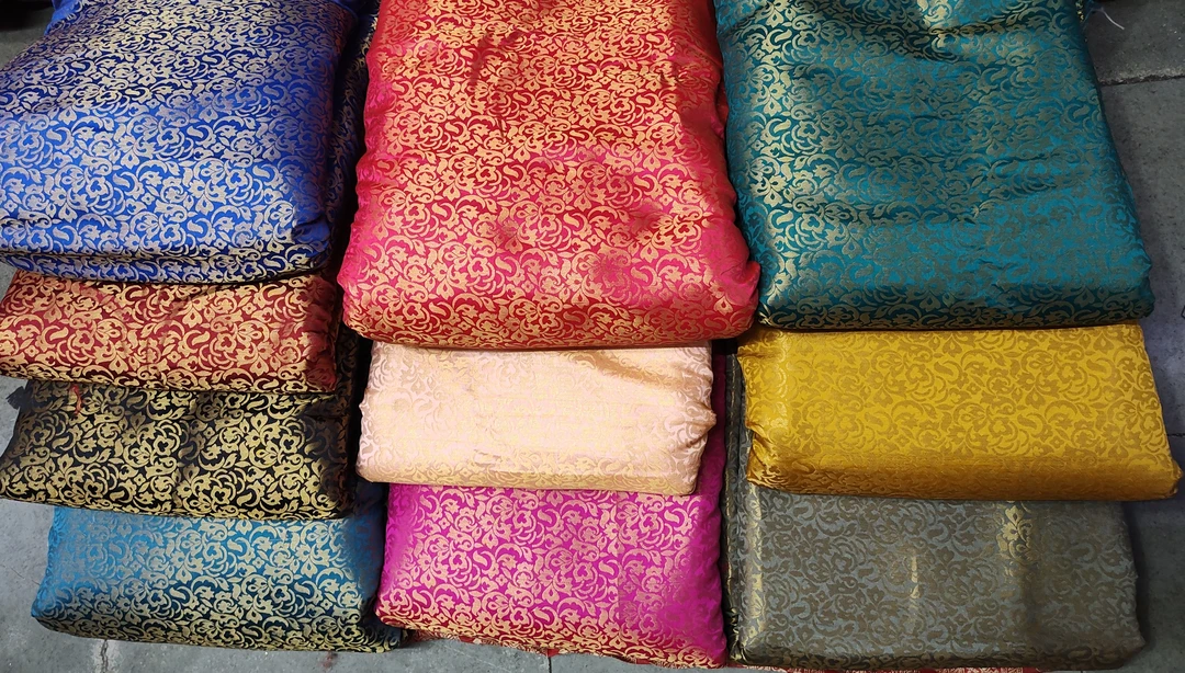 Banarsi Jacquard Fabrics  BJL-5000 Series uploaded by Shiv Hari Polyweaves on 12/16/2023